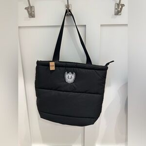 Victoria's Secret PINK Large Quilted Puffer Tote Bag NWT